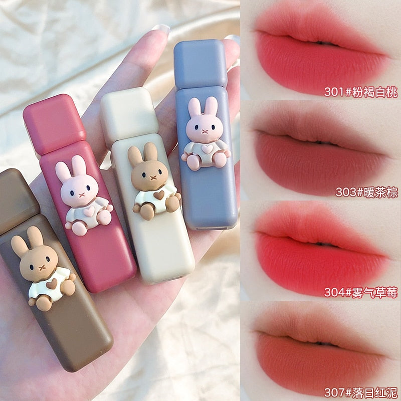 Coffret de brillants à lèvres mats Bunny