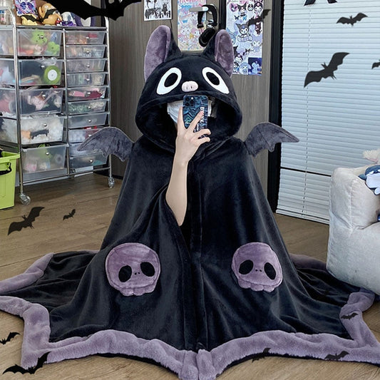 Plush Bat Cloak