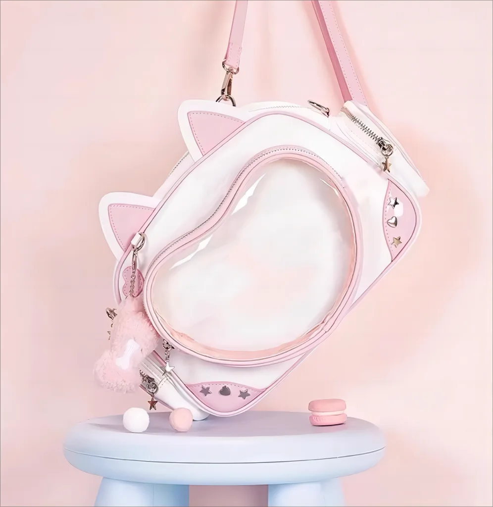 Sac Ita Kawaii Chat Rose