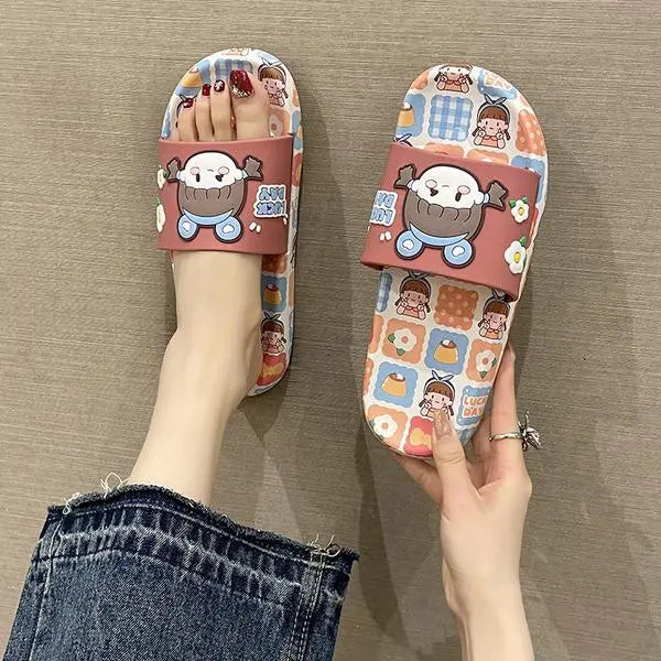 Chaussons ours en peluche