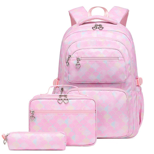 Sac à dos sirène 3 pièces/ensemble