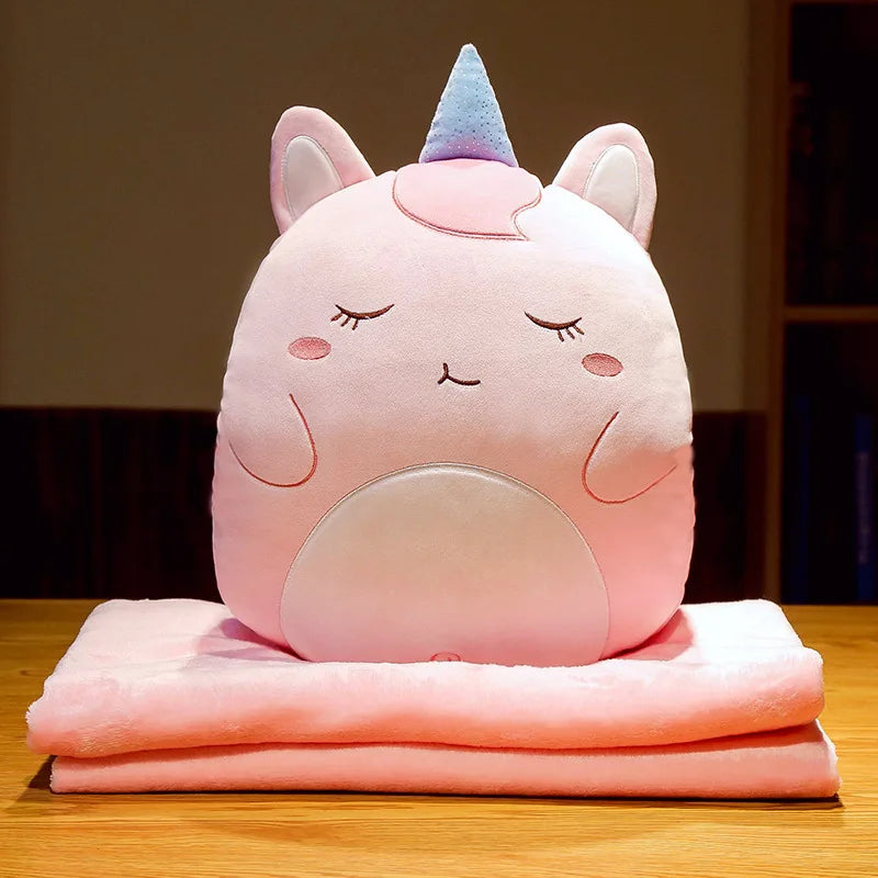 Couverture coussin animal