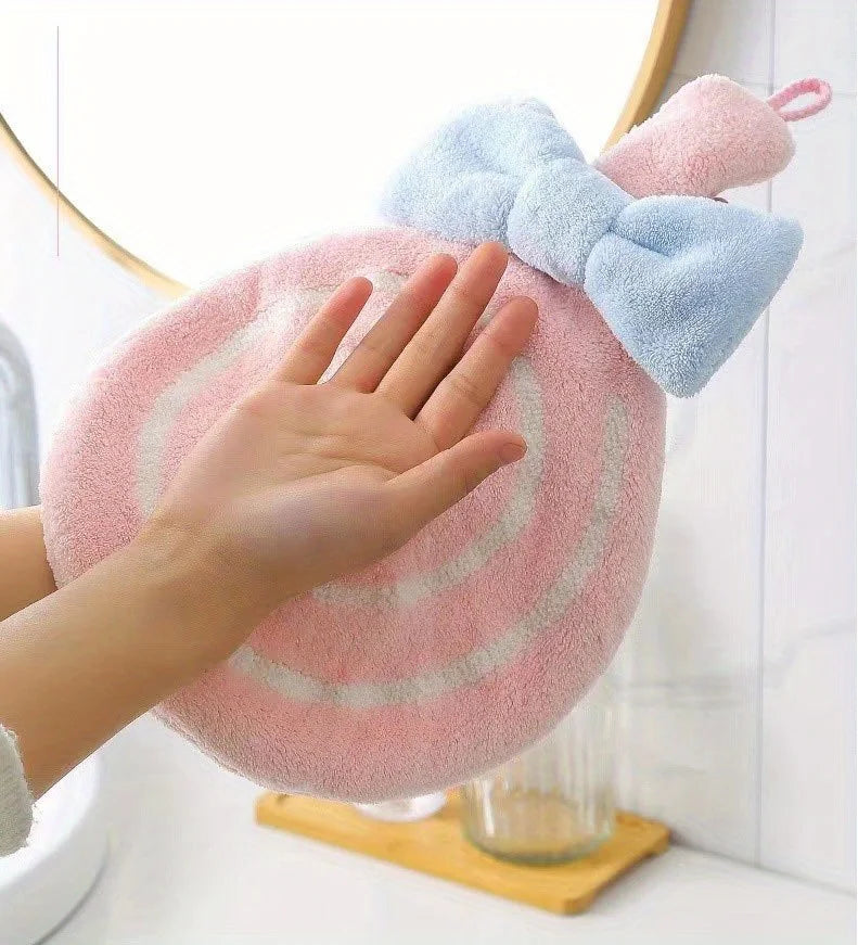Serviettes à main mignonnes en forme de sucette
