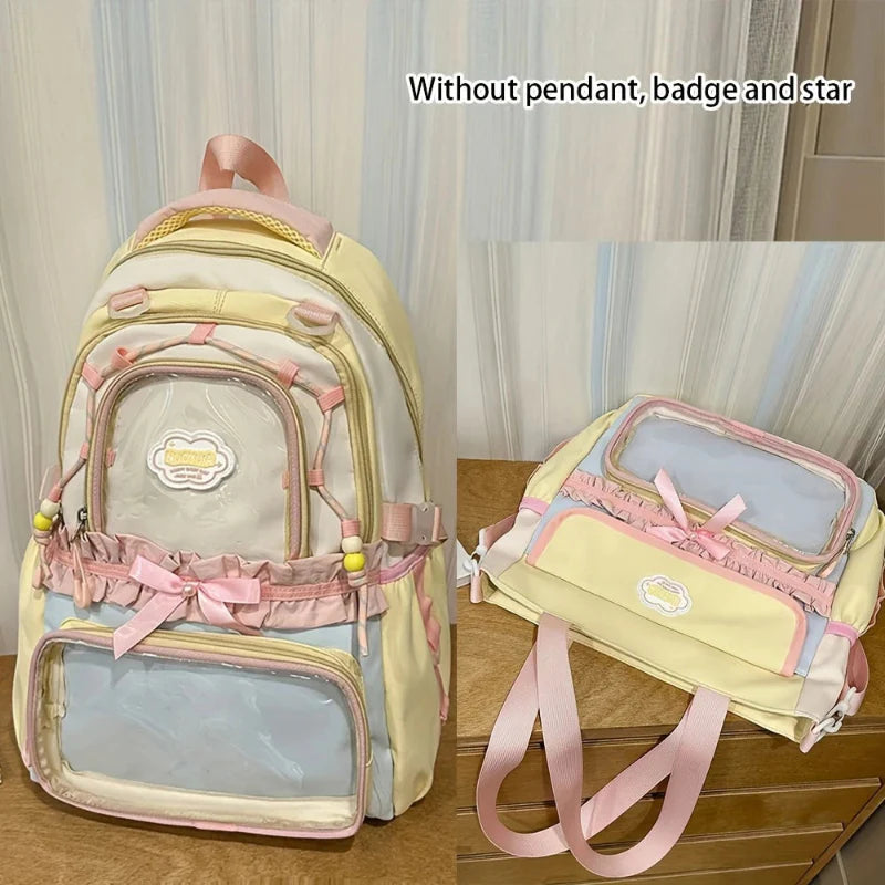 Kawaii Pastel Ita Backpack & Tote Set