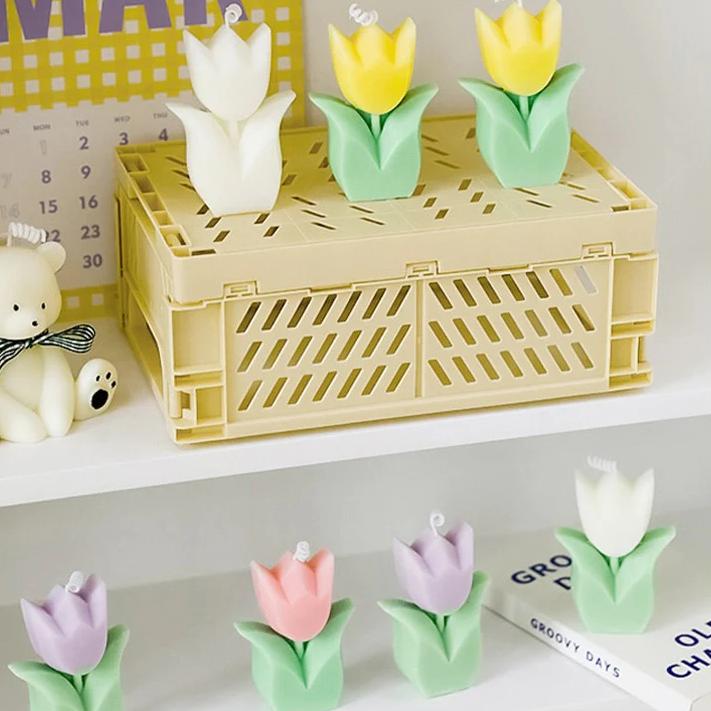 Bougie d'aromathérapie Tulipe