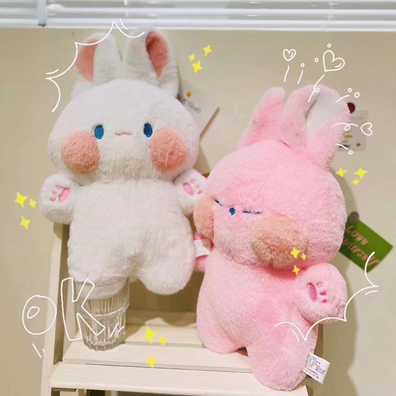 Funny Bunny Plushies