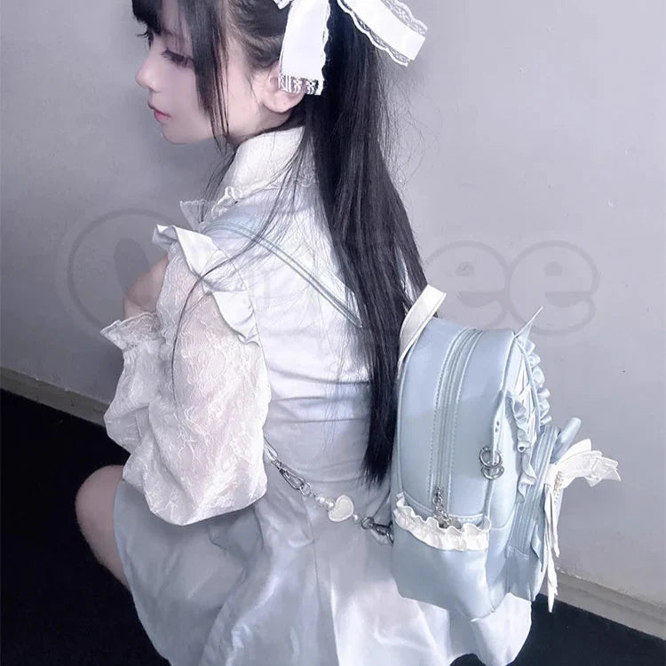 Mochila de gato bonito