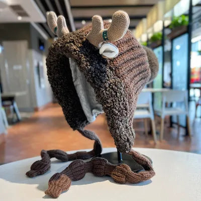 Bonnet d'hiver renne