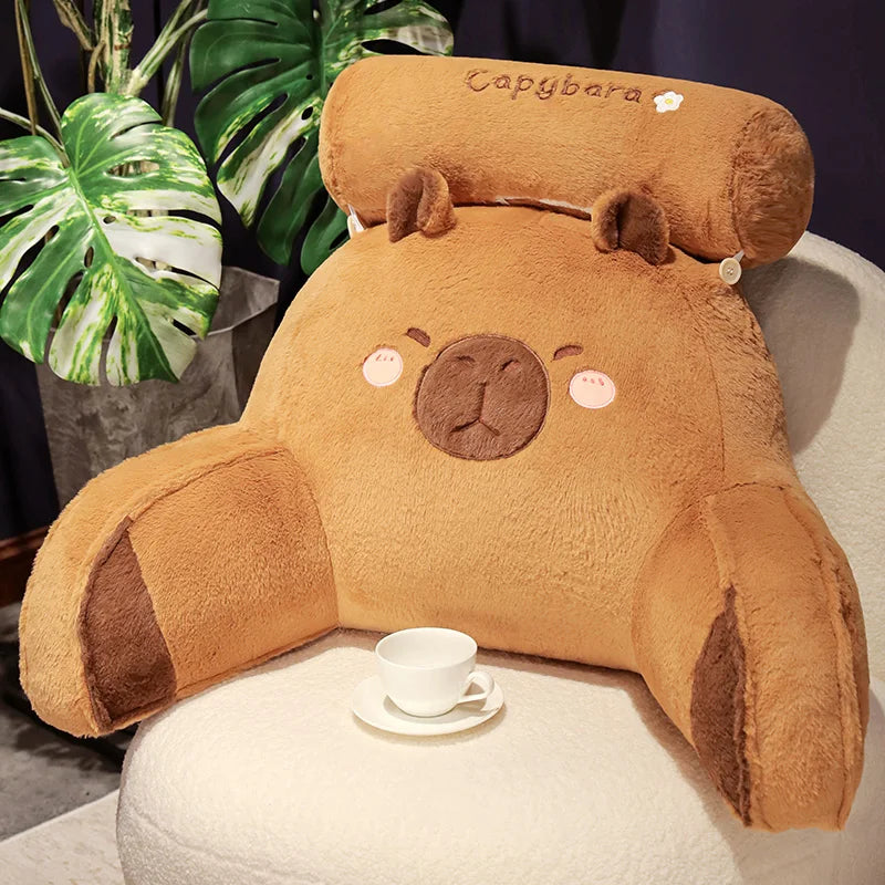 Oreiller en peluche Capybara