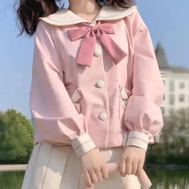 Pink Bunny Sailor Uniform Outfit