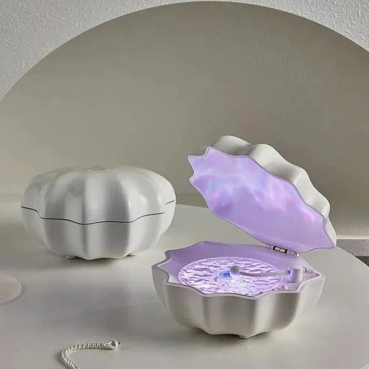 Enceinte Bluetooth Shell avec veilleuse