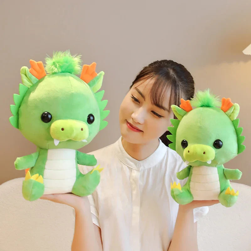 Adorable peluche dragon