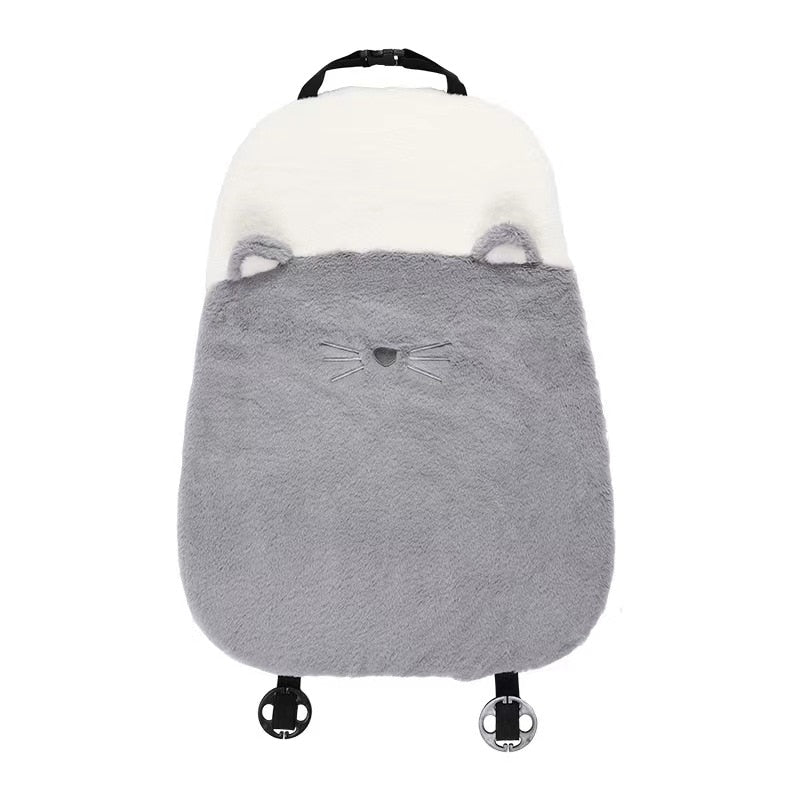 Ensemble de housses de siège auto à motif de pattes de chat