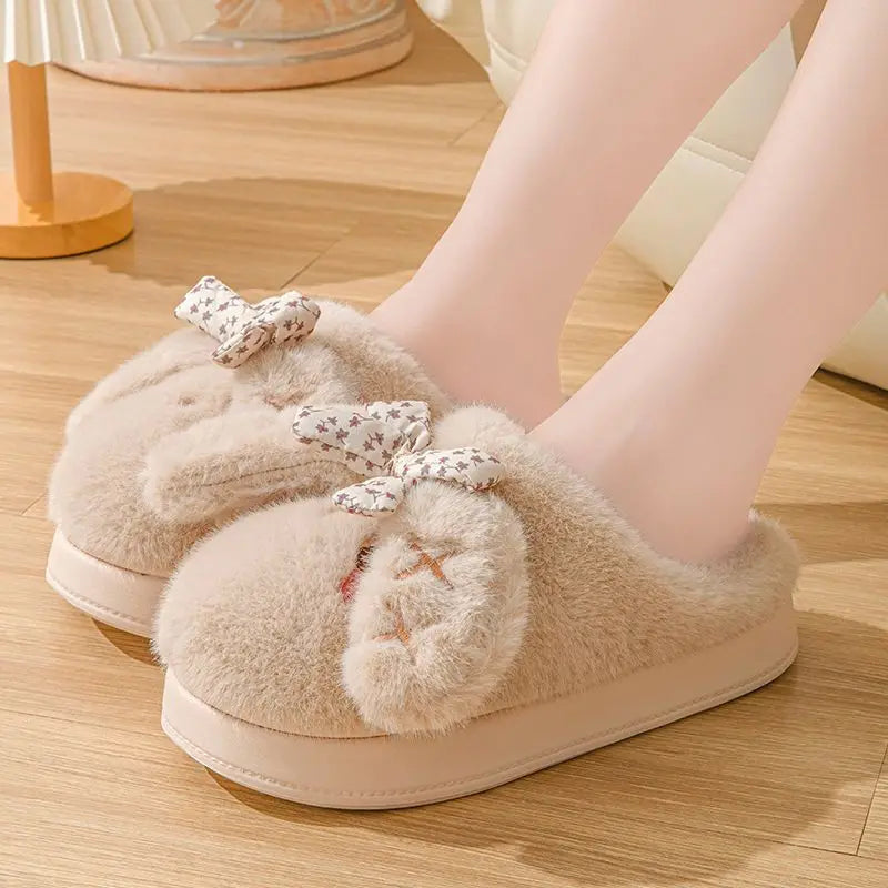 Chaussons lapin mignon