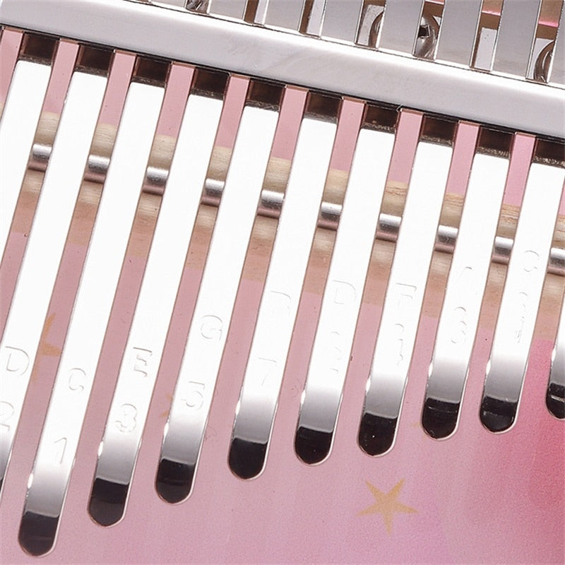 Kalimba en forme d'étoile