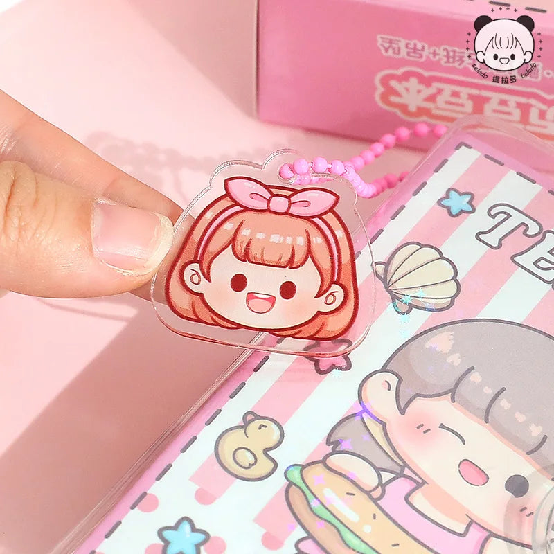 Cuadernos de verano de chicas kawaii junto al mar