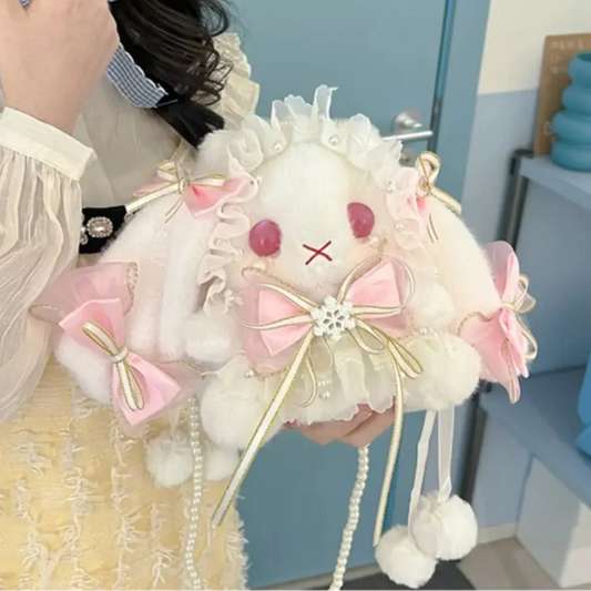 Sac à main en peluche Bunny & Bows