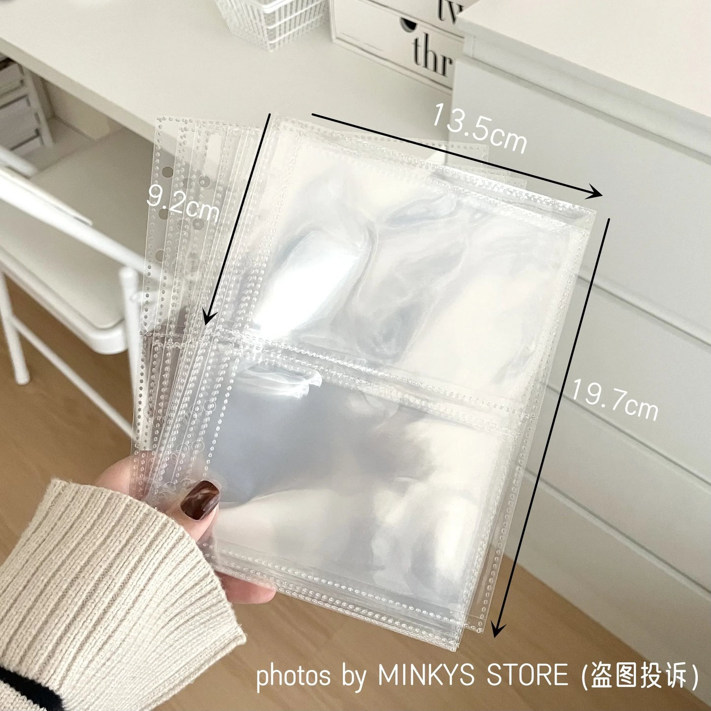 Carpetas de tarjetas fotográficas Kawaii Kpop