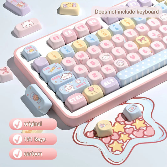 Ensemble de touches de clavier Candy Bear