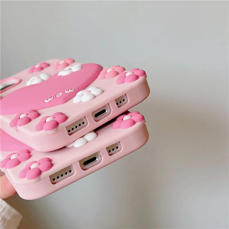 Coque iPhone Sakura Heart