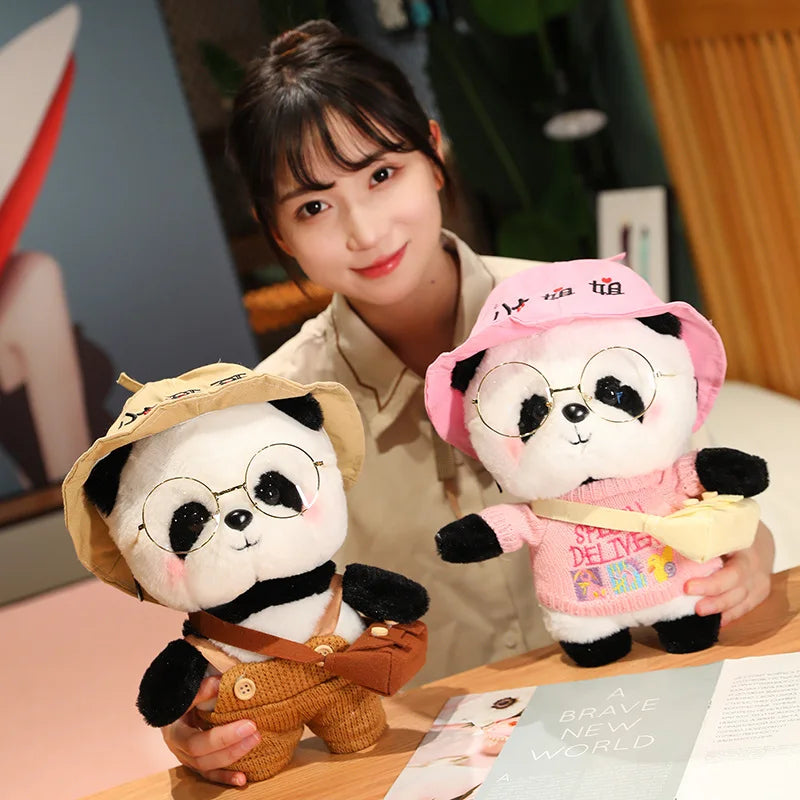 Peluches pandas douces