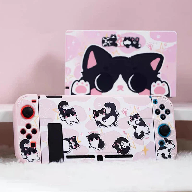 Kawaii Cat Nintendo Switch Shell