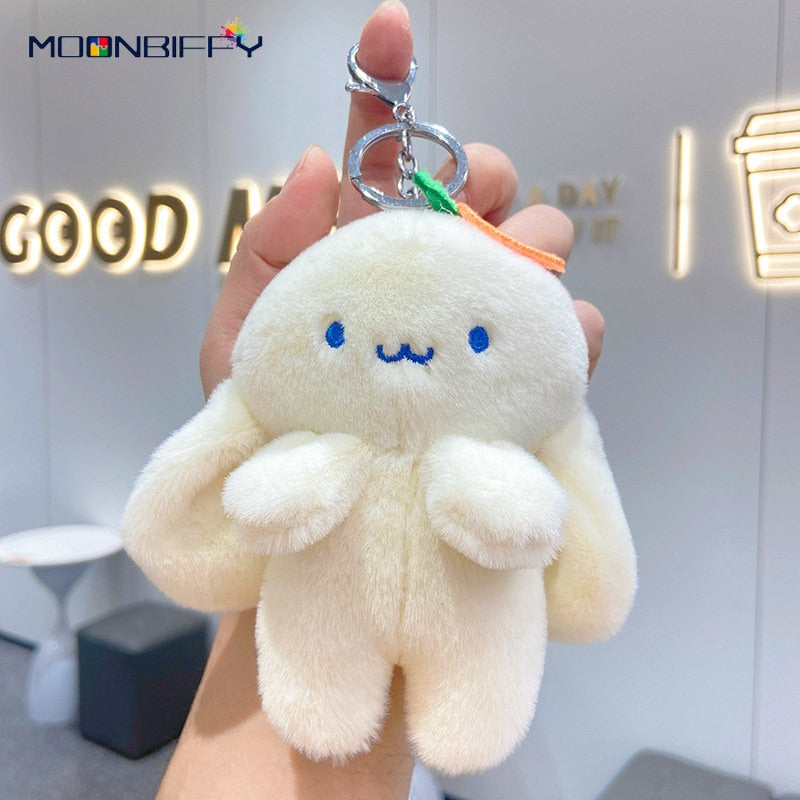 Porte-clés en peluche lapin