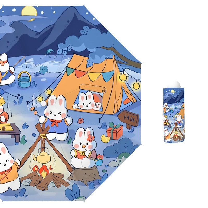 Sakura Town Bunny Umbrella