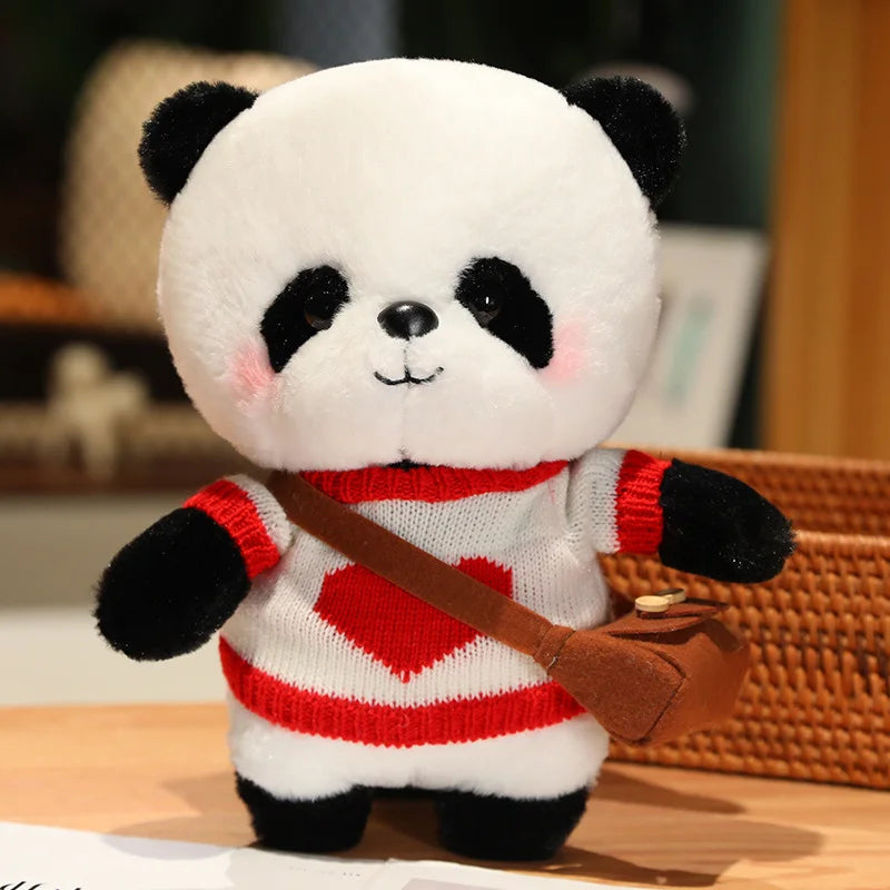 Peluches pandas douces