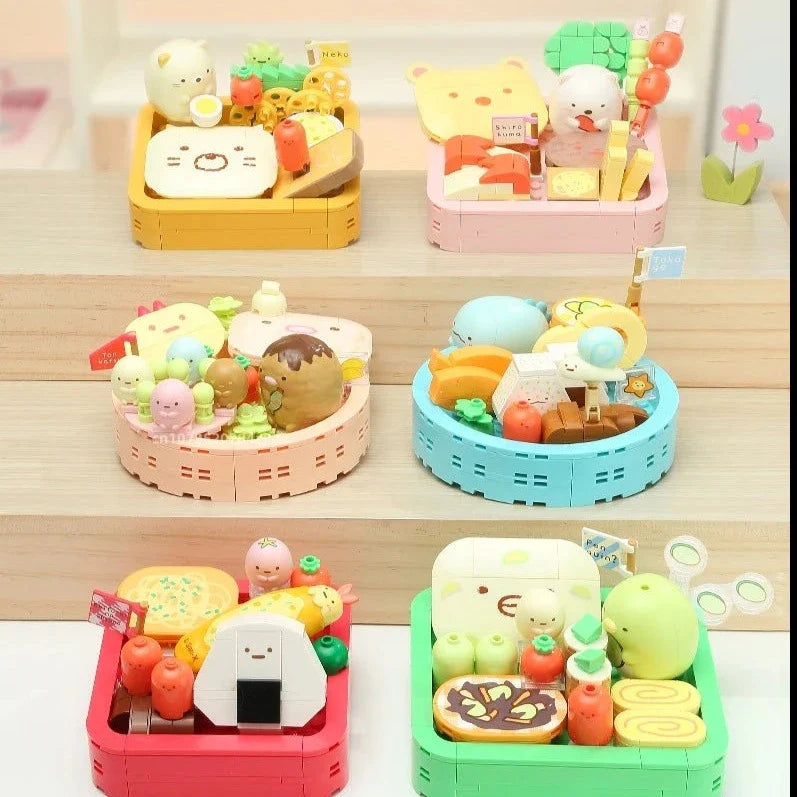 Blocs de construction pour boîte à sushis Bento