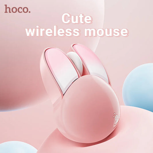 Souris d'ordinateur sans fil en forme de lapin