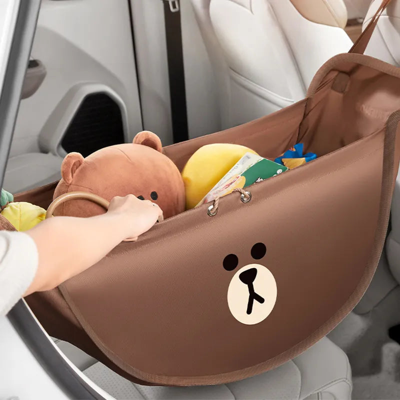 Sac de rangement pour siège auto Brown Bear