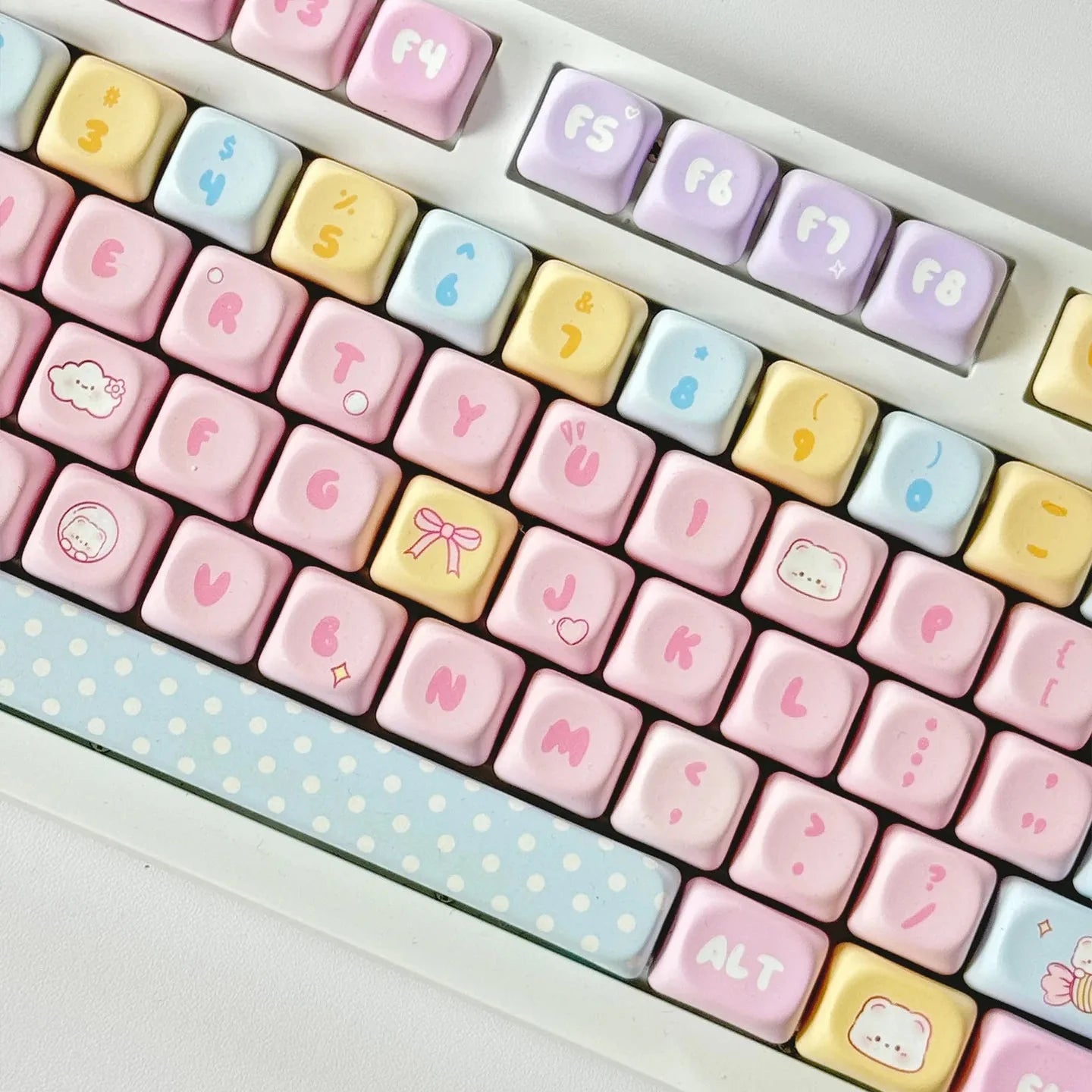 Ensemble de touches de clavier Candy Bear