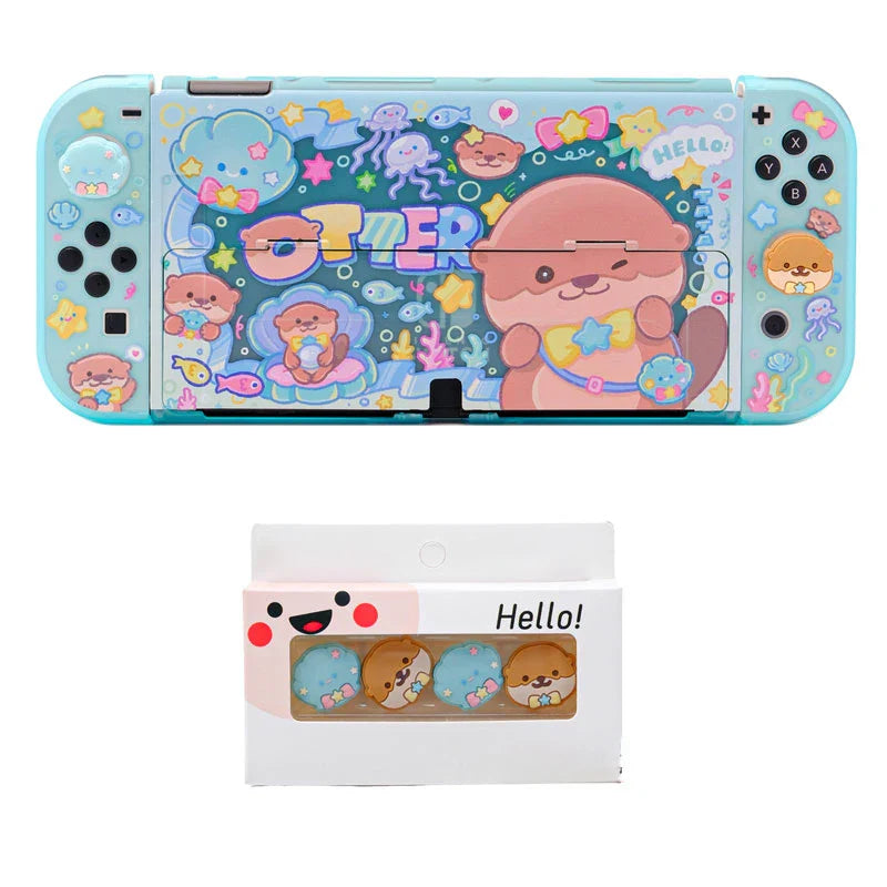 Étui Kawaii Otter pour Nintendo Switch
