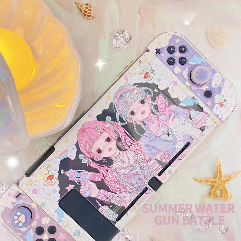 Étui Nintendo Switch Kawaii Girl