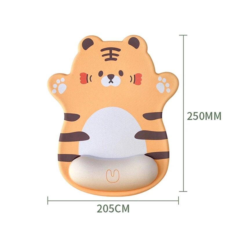 Adorables tapis de souris avec repose-poignets
