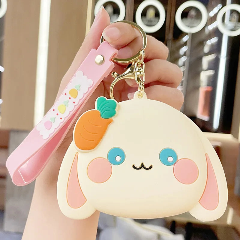 Porte-monnaie lapin carotte