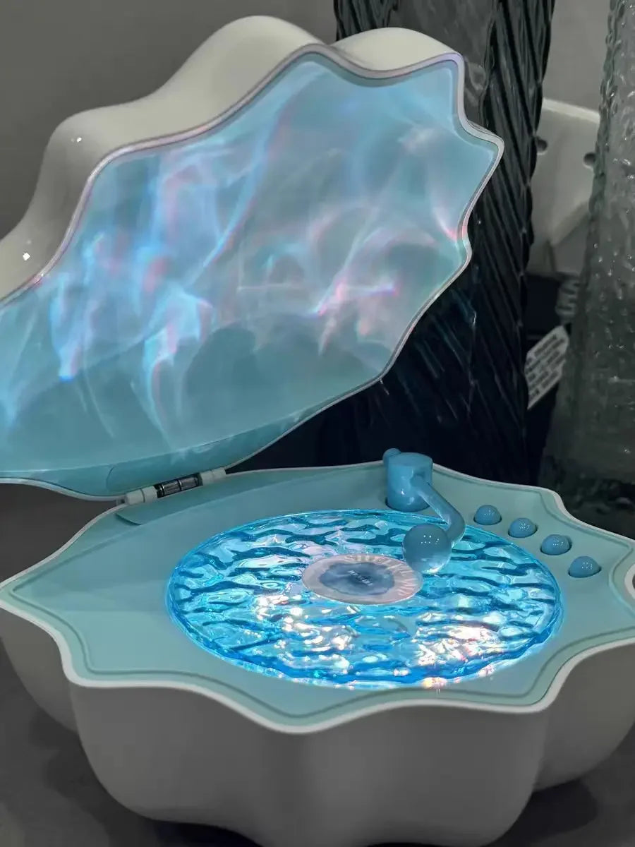 Enceinte Bluetooth Shell avec veilleuse