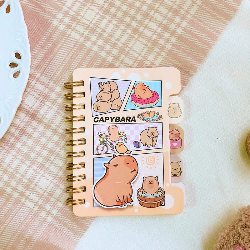 Lindos mini cuadernos de carpincho