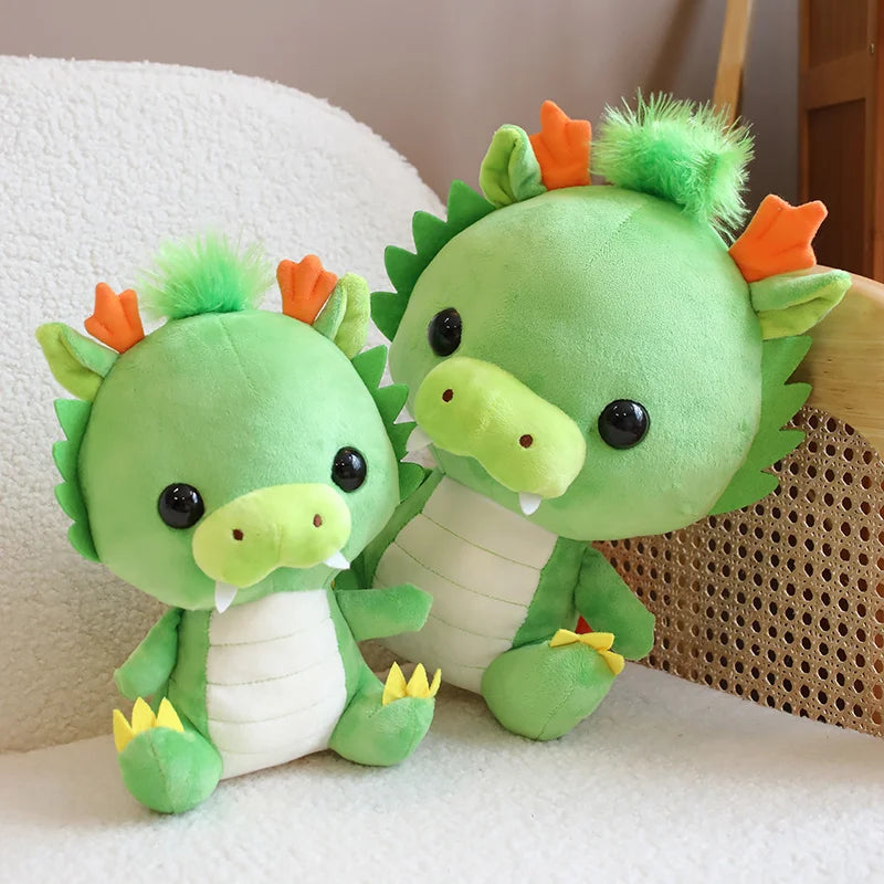 Adorable peluche dragon