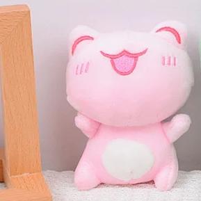 Pendentifs en peluche grenouille