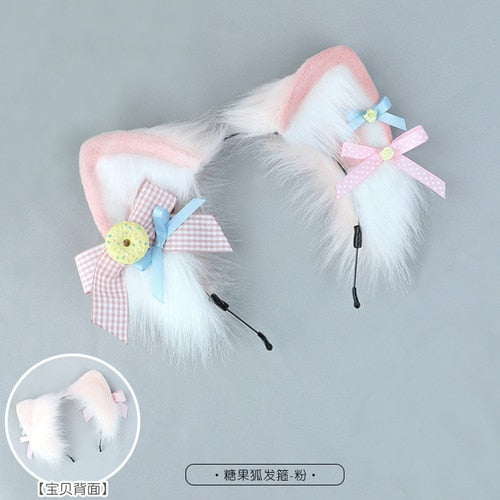 Serre-tête Cosplay Oreilles de Chat