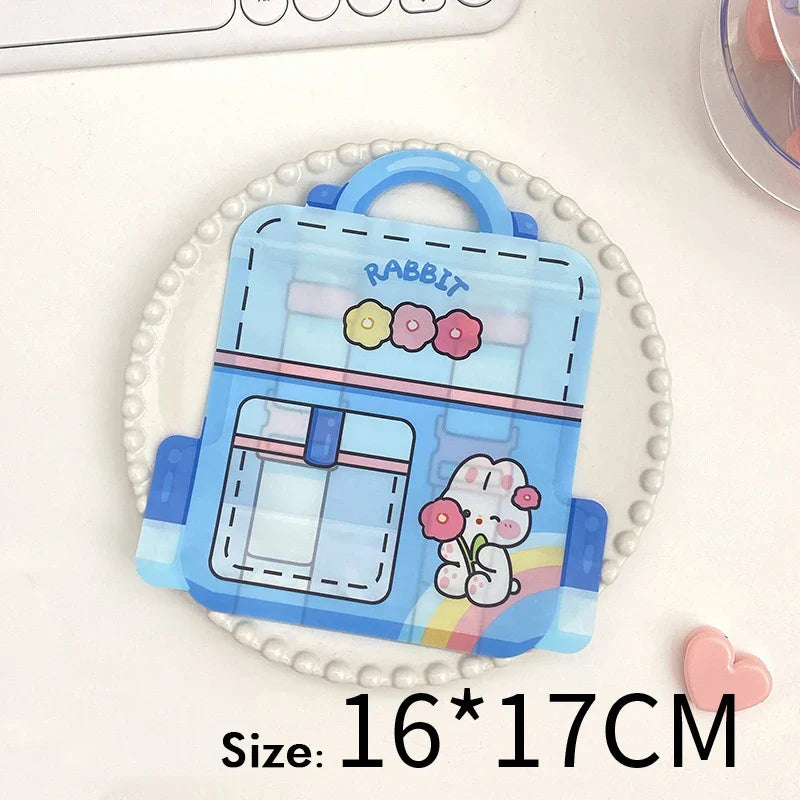 Bolsas reutilizables para refrigerios Kawaii