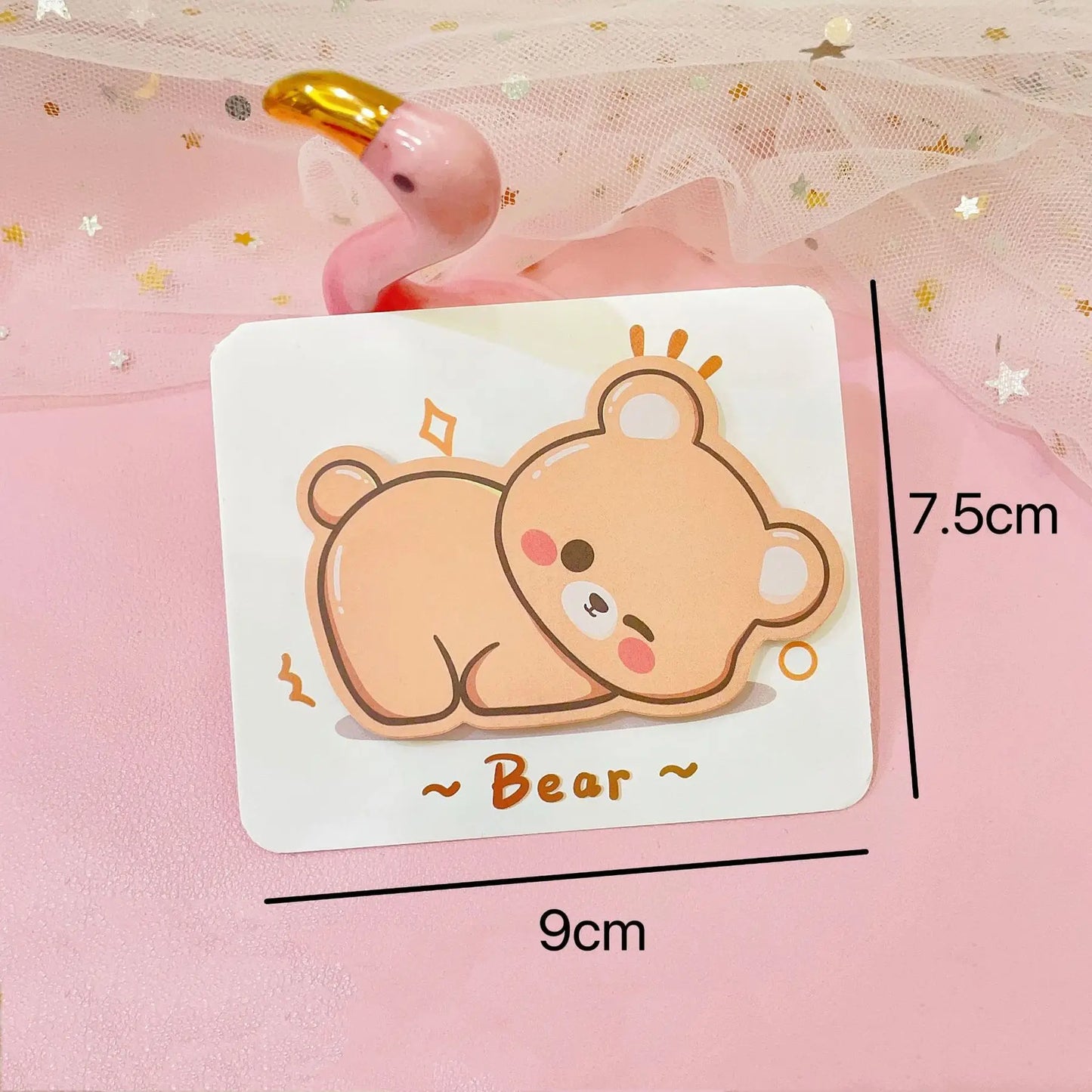 Bloc-notes adorables avec des animaux