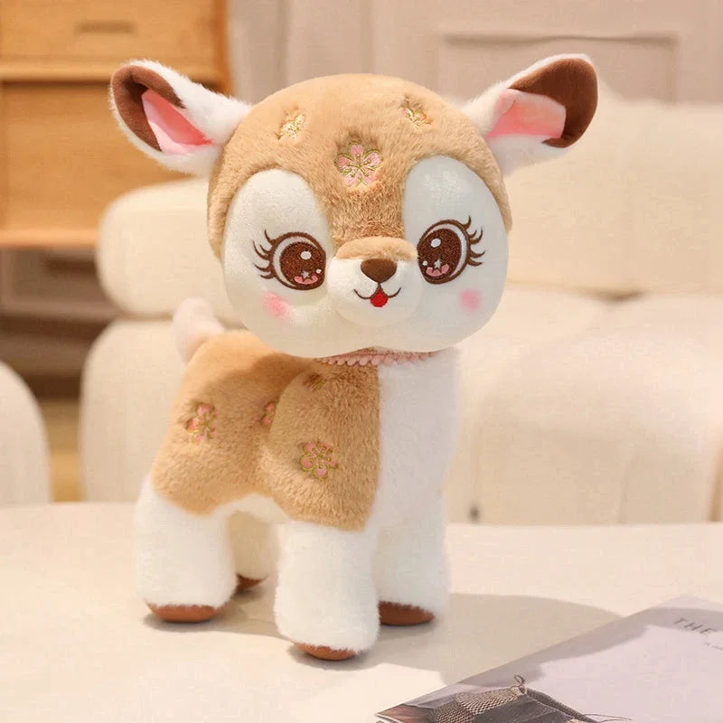 Peluches de cerf kawaii