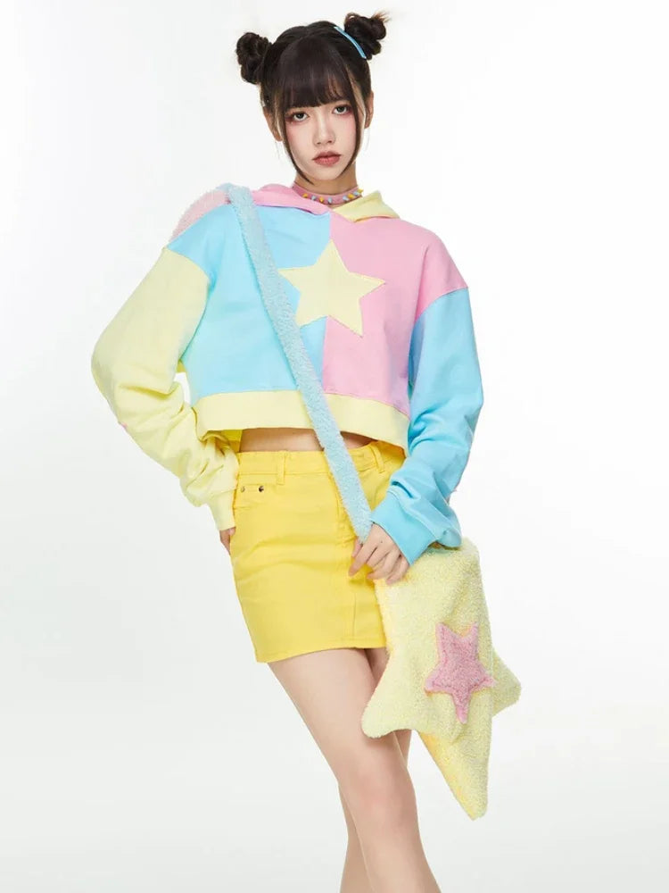 Pastel Star K-Pop Hoodie