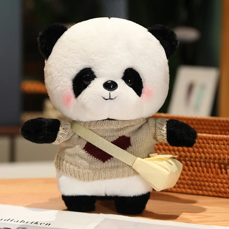 Peluches pandas douces