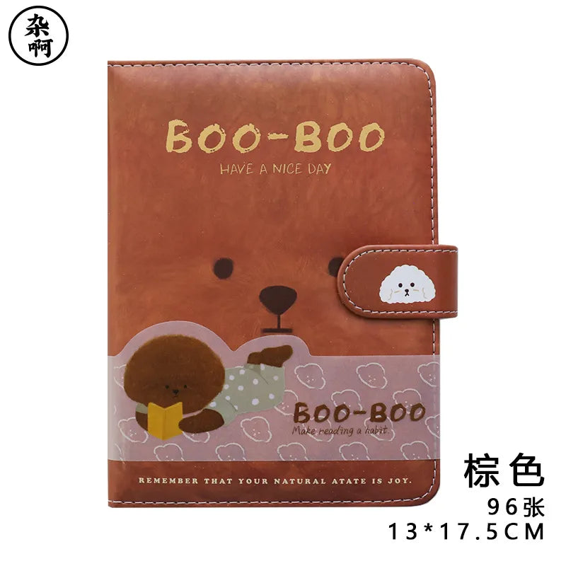 Journal en cuir Teddy Dog