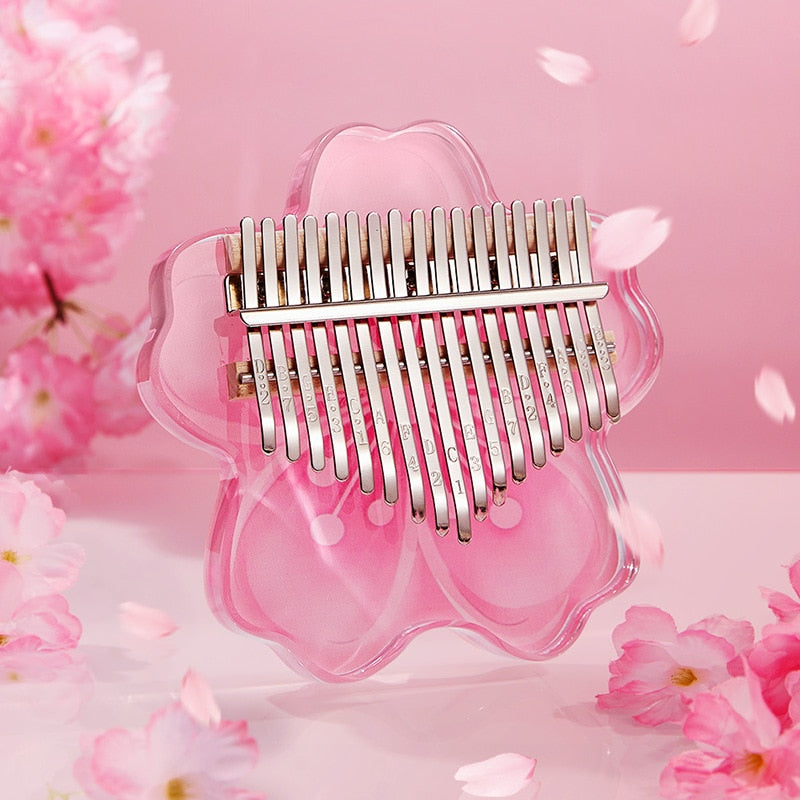 Kalimba en fleurs de cerisier