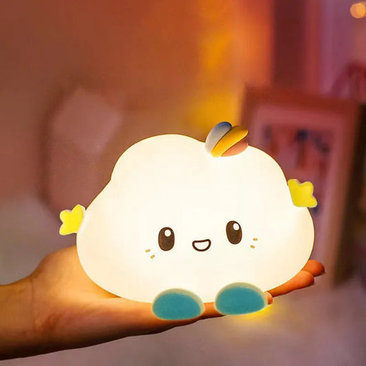 Veilleuse LED en forme de nuage mignon